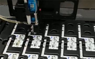 全自动91香蕉无线观看指纹模组点胶案例